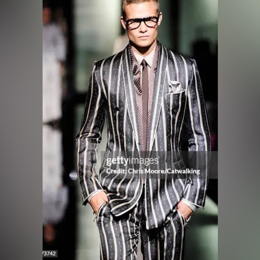 Runway silk blazer
